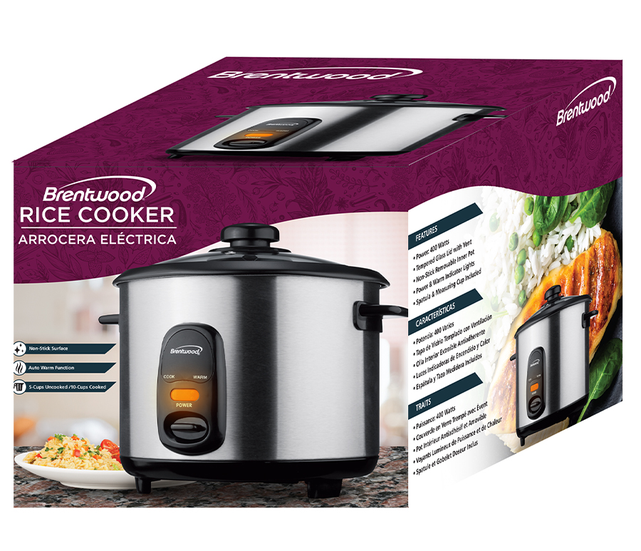 brentwood rice cooker and food steamer