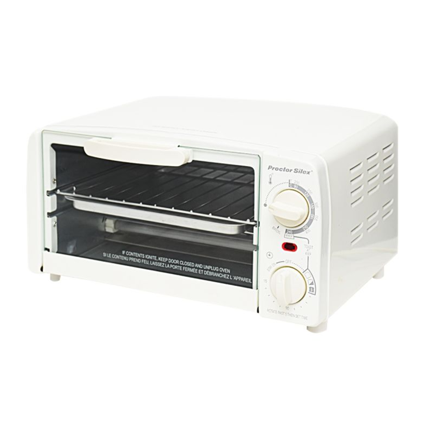 White Proctor Silex Toaster Oven